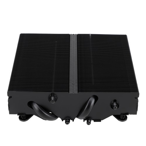 Кулер для процессора/ CPU Cooler Thermalright AXP-90 X47 Black (4-pin PWM, 32mm, Ni/Cu, 4x6mm, 1x92mm, 42.58CFM, 22.4dBA, 2700RPM, S: 1851/1700/1200/115X, AM5/AM4, black)