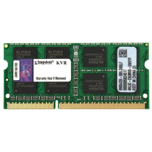 Память оперативная/ Kingston 8GB 1600MT/s DDR3 Non-ECC CL11 SODIMM (Select Regions ONLY) Kingston