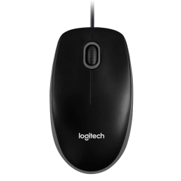 Мышь/ Logitech Optical Mouse B100 Black USB