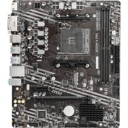 Материнская плата/ MB MSI AMD A520 sAM4, 2xDDR4(64GB), DVI-D/HDMI 2.1, 1xPCIe 3.0x16, 1xPCIe 3.0, 1xLAN, 4xSATA 6Gb/s, 1xM.2, 4xUSB 3.2, 2xUSB 2.0, 1xPS/2, mATX