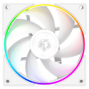 Кулер для корпуса/ Case Cooler ID-COOLING AF-127-ARGB-W (120x120x27mm, 4-pin PWM, ARGB, 78CFM, 29.9dBA, 2000RPM, White) ID-COOLING