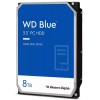 Жесткий диск WD SATA-III 8TB WD80EAAZ Desktop Blue - Высокопроизводительное хранилище 3.5 дюйма с 256Mb кешем