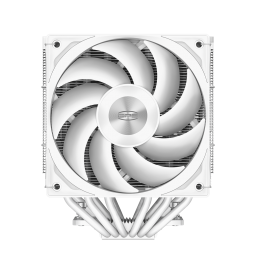 Кулер для процессора/ CPU Cooler PCCooler RZ620 WH (260W, 4-pin PWM, 157.5mm, Al/Cu, 6x6mm, 2x120mm, 86.73CFM, 32dBA, 2000RPM, S: 1851/1700/1200/115X, AM5/AM4, white)