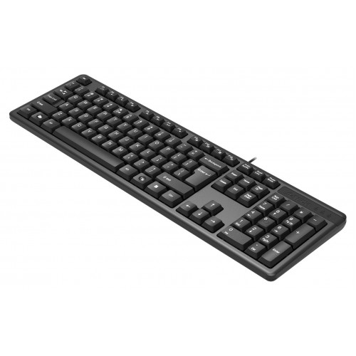Клавиатура A4Tech KK-3 USB черная - надежный аксессуар для вашего компьютера