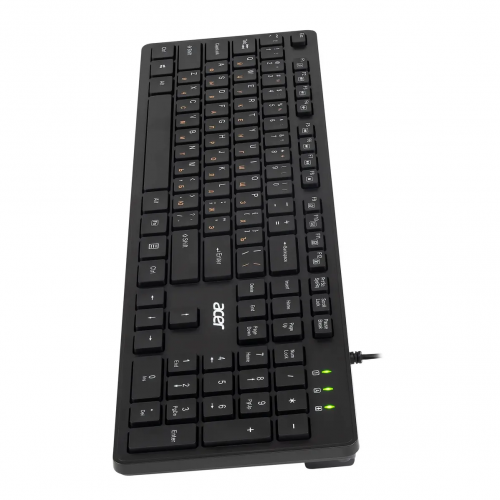 Клавиатура Acer OKW122 USB Black - Идеальное решение для комфорта и производительности
