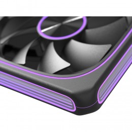 Вентилятор для корпуса Formula Air Fusion 2 ARGB 240х120x28 черный 4-pin (AIR FUSION 2 BK) Ret