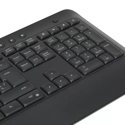 Клавиатура и мышь Logitech MK540: беспроводной комплект в черном цвете для мультимедиа (920-008686)