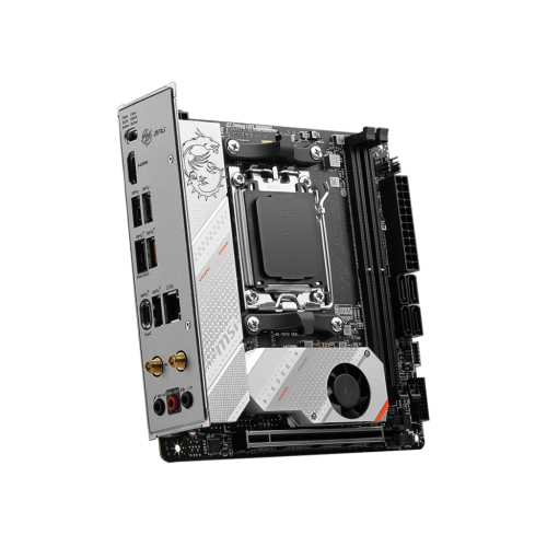 Материнская плата MSI B650 sAM5 для AMD: 2xDDR5, HDMI 2.1, Wi-Fi, 5xUSB 3.2, mini ITX