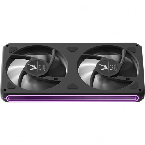 Вентилятор для корпуса Formula Air Fusion 2 ARGB 240х120x28 черный 4-pin (AIR FUSION 2 BK) Ret