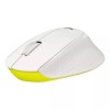 Купить беспроводную мышь Logitech M330 Silent Plus белого цвета, 1000 DPI, 2 кнопки - идеальный выбор для тишины и комфорта
