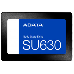 Твердотельный накопитель/ ADATA SSD Ultimate SU630, 480GB, 2.5" 7mm, SATA3, 3D QLC, R/W 520/450MB/s, IOPs 40 000/65 000, TBW 100, DWPD 0.2 (3 года)