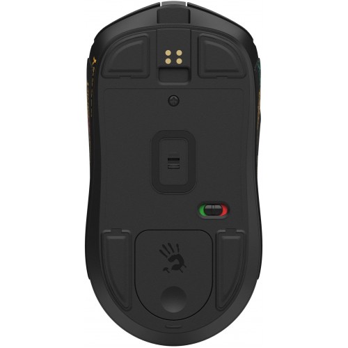 Мышь A4Tech Bloody R72 Ultra Duo черный/рисунок оптическая 20000dpi беспров. USB/USB-C 6but (R72 ULTRA DUO RENEGADEMIDNIGHT)