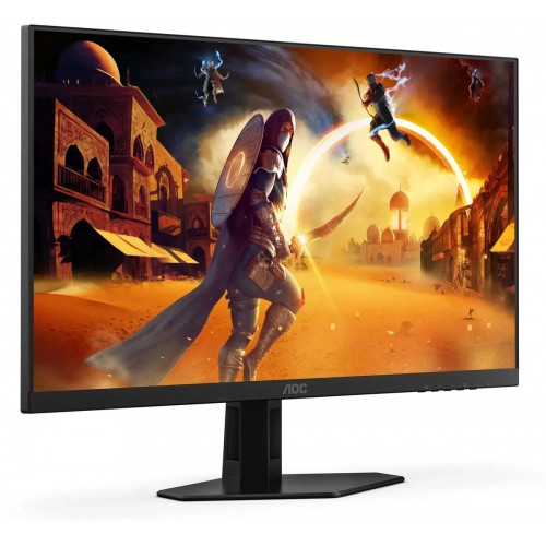 AOC 27G4XE 27" 1920x1080, IPS, 180Hz, 80M:1, 300cd, 0.5 ms, 2xHDMI 2.0, DisplayPort 1.4, VESA 100, 3Y, Black AOC