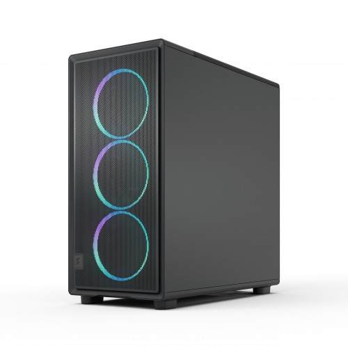 Корпус ПК без блока питания/ Case Fractal Design Epoch XL TG RGB Light Tint, Full-Tower, 3x140mm ARGB, 2xUSB-A 3.2 + 1xUSB 3.2 Type-C E-ATX, ATX, mATX, mITX, Black Fractal Design
