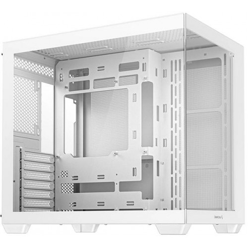 Корпус Deepcool CG530 WH ATX – Белый, 2x120mm и 2x140mm Вентиляторы, 2xUSB2.0, 1xUSB3.0, Аудио – Идеальное Решение для Вашего ПК