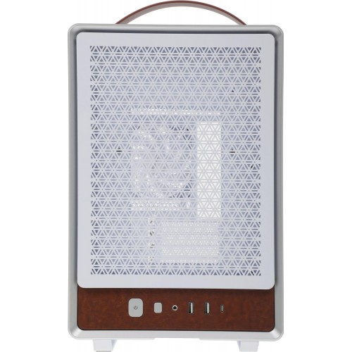 Корпус Montech Heritage (W) белый mATX: идеальный выбор для сборки с 9 вентиляторами, 2xUSB 3.0 и аудио выходом