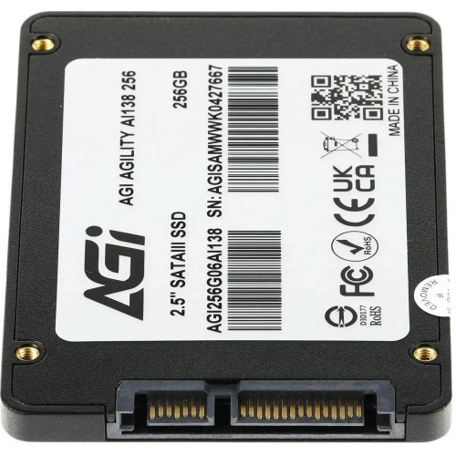 Твердотельный накопитель AGI AI138 SSD 256GB 2.5'' - Высокая производительность и надежность в цветной упаковке