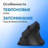 Мышь Оклик 688MW ERGO черная - оптическая, 2400dpi, бесшумная, беспроводная BT/Radio USB, 6 кнопок