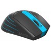 Мышь A4Tech Fstyler FG30 серый/синий оптическая 2000dpi беспров. USB 6but (FG30 BLUE)