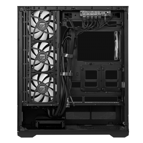 Купить корпус ПК MSI MAG PANO 110R PZ - Midi-Tower с ARGB подсветкой и USB 3.2 в черном цвете