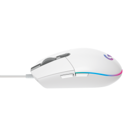 Мышь/ Logitech Mouse G102 LightSync White Gaming