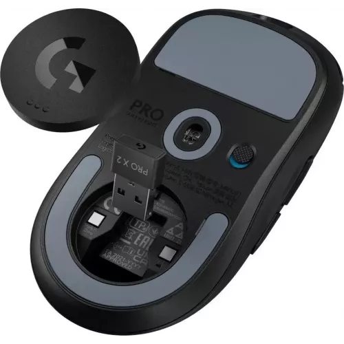 Logitech G PRO X Superlight 2: Беспроводная игровая мышь в черном цвете для профессионалов