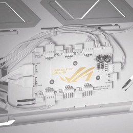 Корпус Asus Rog GR701 белый без БП E-ATX 7x120mm 3x140mm 4xUSB3.1 audio front door bott PSU