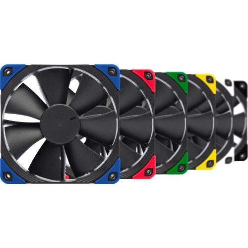 Кулер для корпуса/ Case Cooler Noctua NF-F12 PWM chromax.black.swap (120x120x25mm, 4-pin PWM, 54.97CFM, 22.4dBA, 1500RPM, Black)