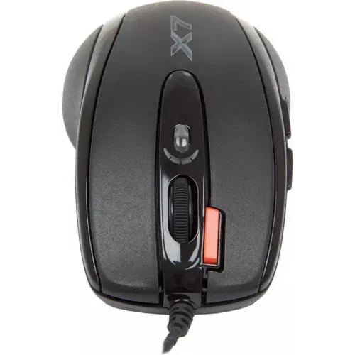 Мышь/ Мышь A4Tech X-710BK черный оптич. 2000dpi USB 7but (X-710BK USB)