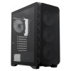 Корпус без блока питания/ Case HSPD M521, Mesh Mid Tower, Black, slide TG, 0.45 SPCC, 4x120mm ARGB (M11-120) ATX, mATX, mITX 160/330/184mm 2x2.5", -, 7xPCI 2xUSB-A 3.0, 1xUSB-A 1.0 390x200x449mm HSPD