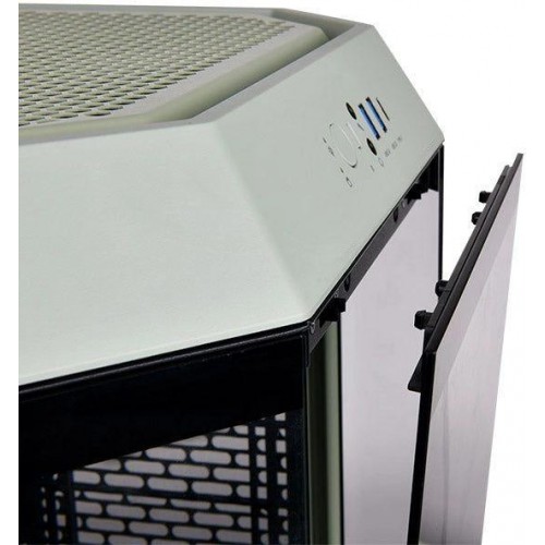 Корпус Thermaltake The Tower 300 Matcha зеленый - идеальный mATX с поддержкой 8 вентиляторов и USB 3.0
