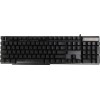 Клавиатура Оклик 780G SLAYER черная USB для геймеров с LED подсветкой и кабелем 1.5м