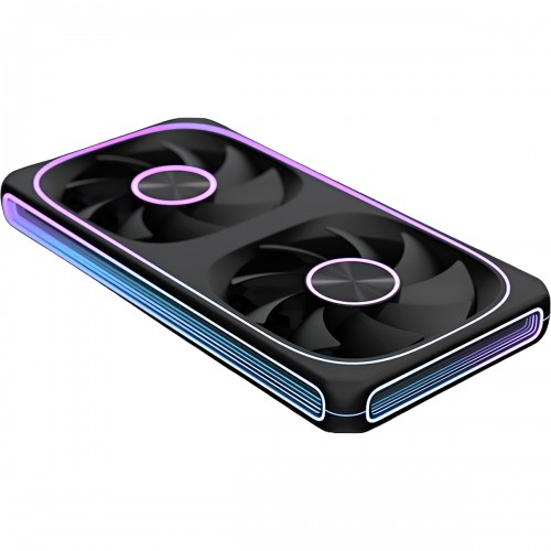 Вентилятор для корпуса Formula Air Fusion 2 ARGB 240х120x28 черный 4-pin (AIR FUSION 2 BK) Ret