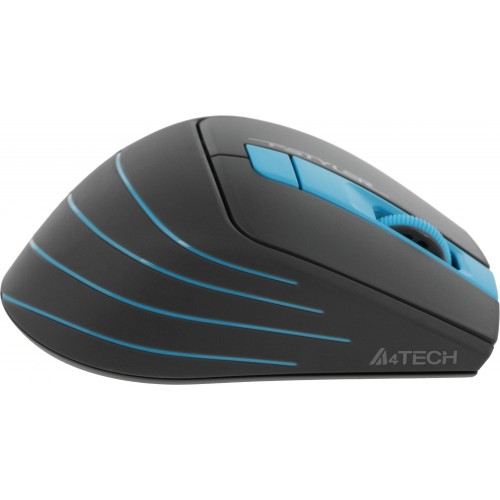 Оптическая беспроводная мышь A4Tech Fstyler FG30S серый/синий с 2000dpi и 5 кнопками