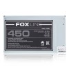 Блок питания 450Вт/ Power Supply Foxline, 450W, ATX, NOPFC, 80FAN, 2xSATA, 2xPATA, 1xFDD, 24+4 Foxline
