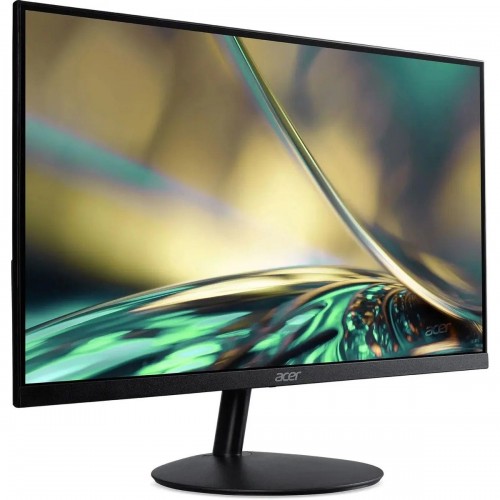Монитор/ Acer SA242YH1bi 23,8'', ZeroFrame, UltraThin Black, 16:9, VA, 1920x1080, 4ms, 250cd, 100Hz, VGA , HDMI(1.4), Speakers 2Wx2, Vesa:75x75 Acer