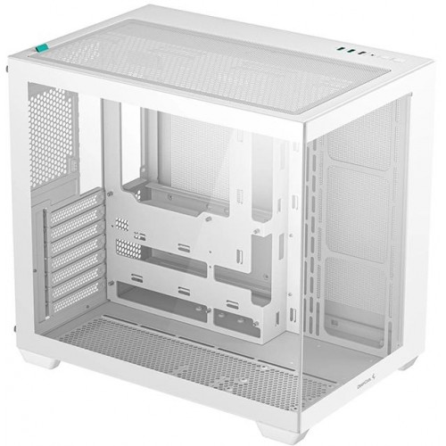 Корпус Deepcool CG530 WH ATX – Белый, 2x120mm и 2x140mm Вентиляторы, 2xUSB2.0, 1xUSB3.0, Аудио – Идеальное Решение для Вашего ПК