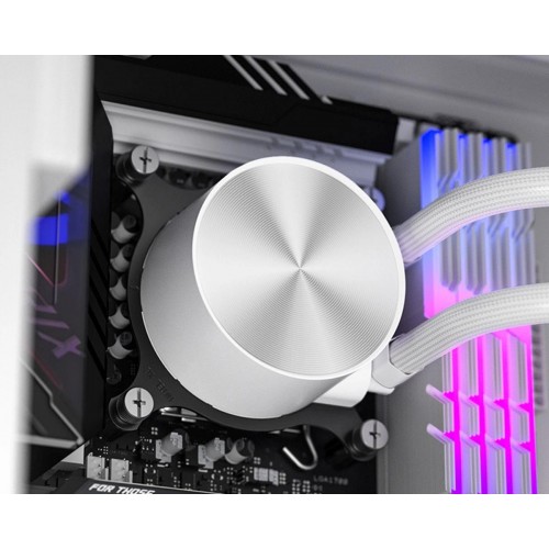 Система водяного охлаждения ID-Cooling FX240 Pro Soc-AM5/AM4/1200/1700/1851 белый 4-pin 35.2dB Al+Cu 300W Ret (FX240 PRO WHITE)