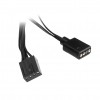 Кулер HSPD M1 Black 120mm с ARGB подсветкой и 4-pin PWM - Высокопроизводительный Case Cooler для ПК
