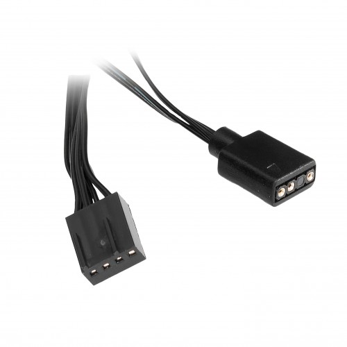 Кулер HSPD M1 Black 120mm с ARGB подсветкой и 4-pin PWM - Высокопроизводительный Case Cooler для ПК