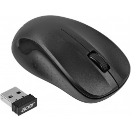 Мышь Acer OMR302 черный оптическая 1200dpi беспров. USB 3but (ZL.MCECC.01X)