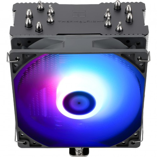 Кулер для процессора/ CPU Cooler Thermalright Burst Assasin 120 ARGB (4-pin PWM, 154mm, Ni/CU, 6x6mm, ARGB, 1x120mm, 66.17CFM, 25.6dBA, 1550RPM, S: 1700, 1200, 115X, AM5, AM4)