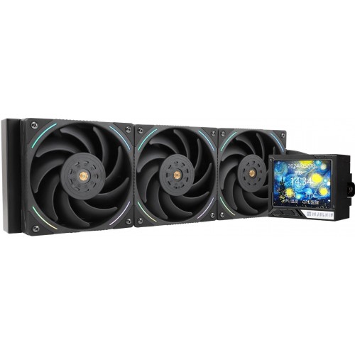 Водяное охлаждение Thermalright Mjolnir Vision 360 для процессоров с ARGB и 3 вентиляторами 120mm - идеальное решение для эффективного охлаждения системы