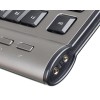 Клавиатура A4Tech KLS-7MUU USB Slim Multimedia: Серебристый/Черный, 1.5м кабель
