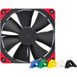 Кулер для корпуса/ Case Cooler Noctua NF-F12 PWM chromax.black.swap (120x120x25mm, 4-pin PWM, 54.97CFM, 22.4dBA, 1500RPM, Black)