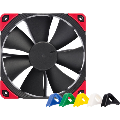 Кулер для корпуса/ Case Cooler Noctua NF-F12 PWM chromax.black.swap (120x120x25mm, 4-pin PWM, 54.97CFM, 22.4dBA, 1500RPM, Black)