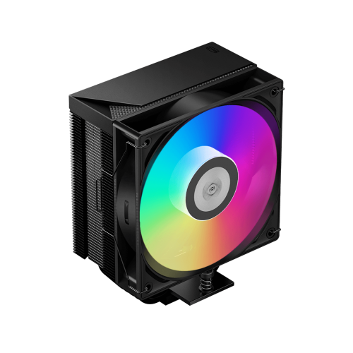 Кулер для процессора/ CPU Cooler PCCooler RT500 TC ARGB BK (245W, 4-pin PWM, 152mm, Al/Cu, 5x6mm, ARGB, 1x120mm, 73.32CFM, 34.9dBA, 2200RPM, S: 1851/1700/1200/115X, AM5/AM4, black)