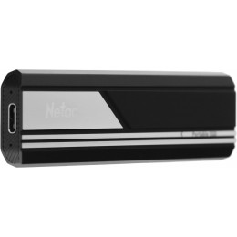 Накопитель SSD Netac USB-C 500GB NT01ZX10-500G-32BK ZX10 1.8" черный