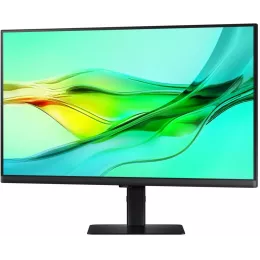 Монитор Samsung S24D604UAU/ Samsung S24D604UAU 24" LCD IPS monitor, 2560x1440, 5(GtG)ms, 350 cd/m2, 100Hz, MEGA DCR (static 1000:1), 178°(V)/178°(H), DP (IN); DP (OUT); HDMI; USB-C (90 Вт), USB 3.0x3Hub; Ethernet, HAS, VESA 100x100 mm, внутренний БП,