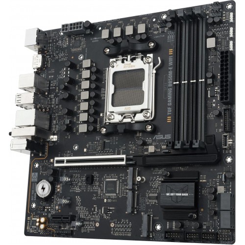 Купить материнскую плату Asus TUF GAMING B850M-E WIFI Socket AM5 с поддержкой DDR5 и 2.5G Ethernet